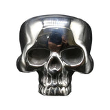 Punk-Stil Herrenring mit Totenkopf-Motiv aus Edelstahl - Siegelring-shop
