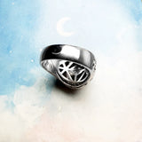 Ring mit Wolfsmotiv aus 925er Sterlingsilber Anspruchsvolles Desig