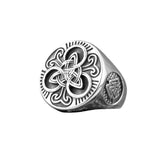 Odin Trinity Rune Ring für Männer und Frauen mit eingraviertem keltische