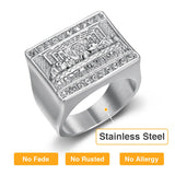 Hochwertiger Herren-Signet-Ring mitDas letzte Abendmahl - Siegelring-shop