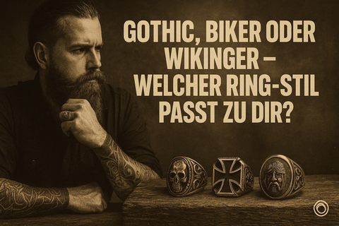 Gothic, Biker oder Wikinger – Welcher Ring-Stil passt zu dir?