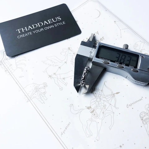 Noble Ring Black Stone Fine Jewelry For Women Men Summer Brand New Vintage 925 Sterling Silver