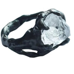 Ring mit einzigartigem Stein-Design in Schwarz