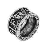 Eagle Scout Ring aus Edelstahl für Boy Scouts of America