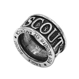 Eagle Scout Ring aus Edelstahl für Boy Scouts of America