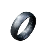 Ring aus 316L Edelstah mit eingravierten Runesymbolen