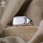 Herren Siegelring aus 925 Sterling Silber Klassisches Design - Siegelring-shop