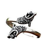 Herrenring aus Edelstahl mit Viking Drachenmotiv