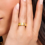 Złoty pierścionek z różnymi motywami kosmicznymi, biżuteria dla kobiet, lato, nowość, czyste srebro próby 925