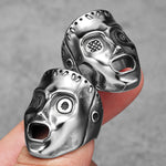 Handmade men's ring "Rock Star" made of stainless steel