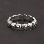 Handgefertigter 925 Sterling Silber Ring für Männe