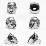 Handmade men's ring "Rock Star" made of stainless steel