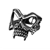 Männer Skull Ring erlauben Silberfarbe - Siegelring-shop