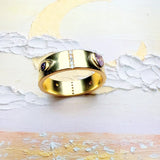 Złoty pierścionek z różnymi motywami kosmicznymi, biżuteria dla kobiet, lato, nowość, czyste srebro próby 925