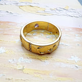 Złoty pierścionek z różnymi motywami kosmicznymi, biżuteria dla kobiet, lato, nowość, czyste srebro próby 925